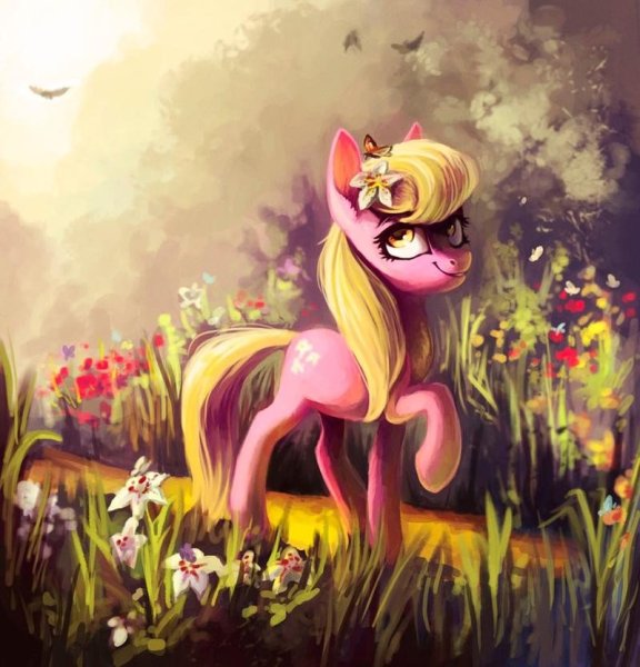 Пони писатель арт МЛП