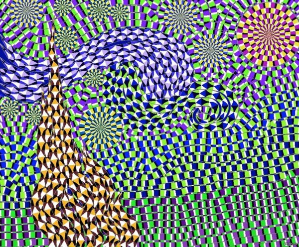 Психоделические оптические иллюзии