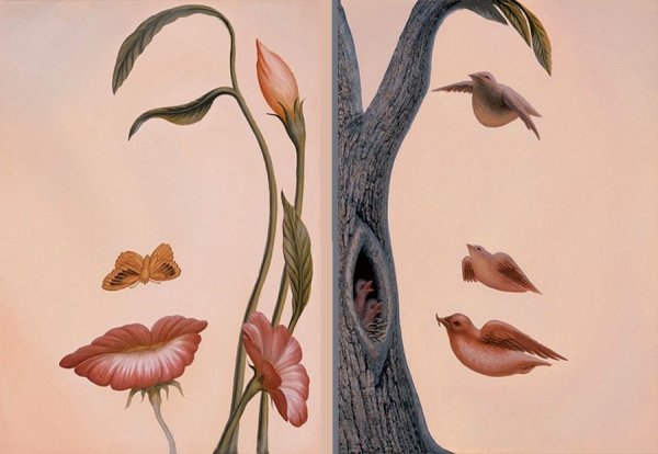 Эффект Трокслера зеркало