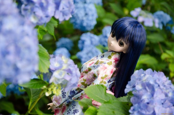 Куклы с цветами