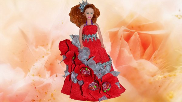 Образ цветка в кукле