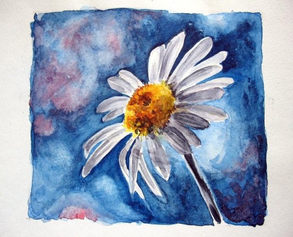 Рисунки красками