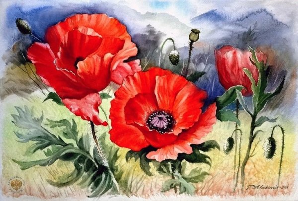 Художник Валерий маковой картины