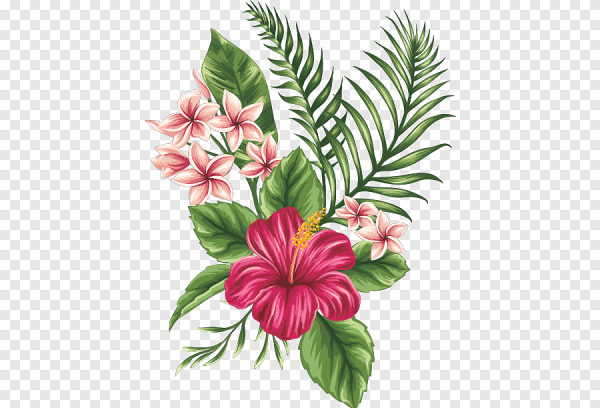 Цветы акварель