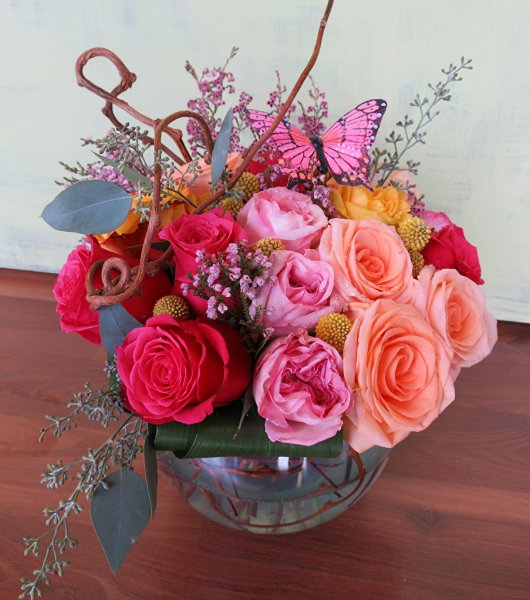 Цветочные композиции на день рождения