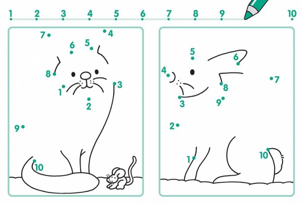 Рисование по цифрам для детей
