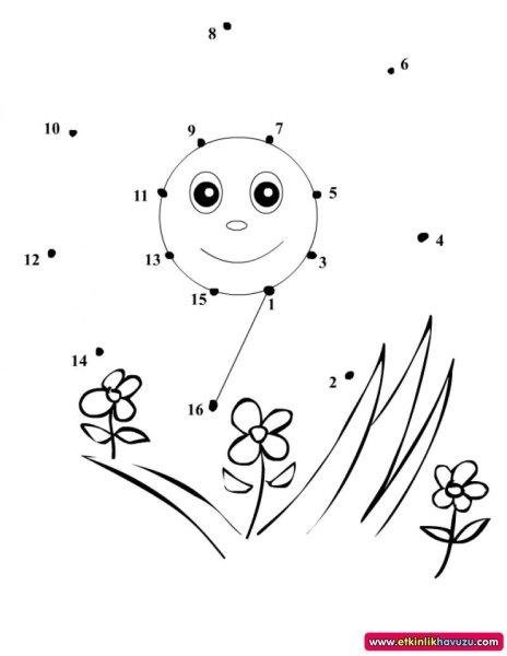 Соедини по цифрам