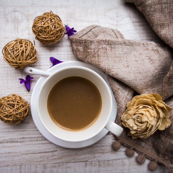 Чай кофе на столе