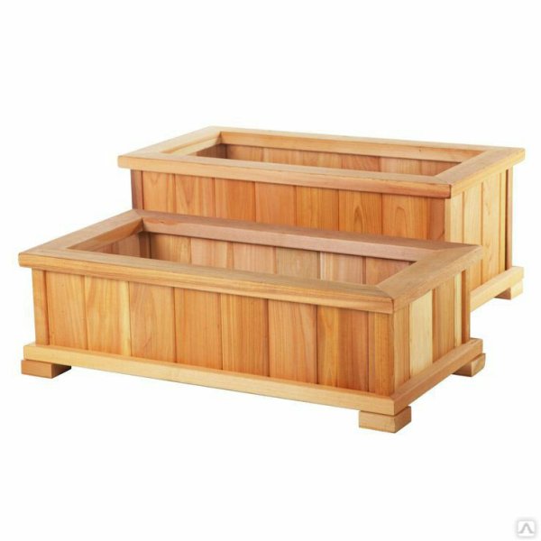 Деревянные вазоны