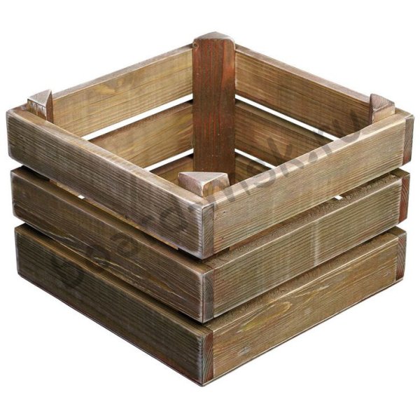 Деревянные ящики для цветов