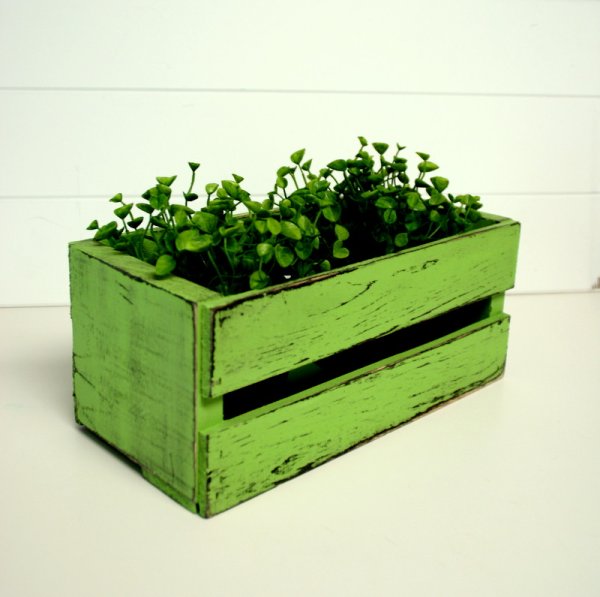 Деревянные ящики под цветы