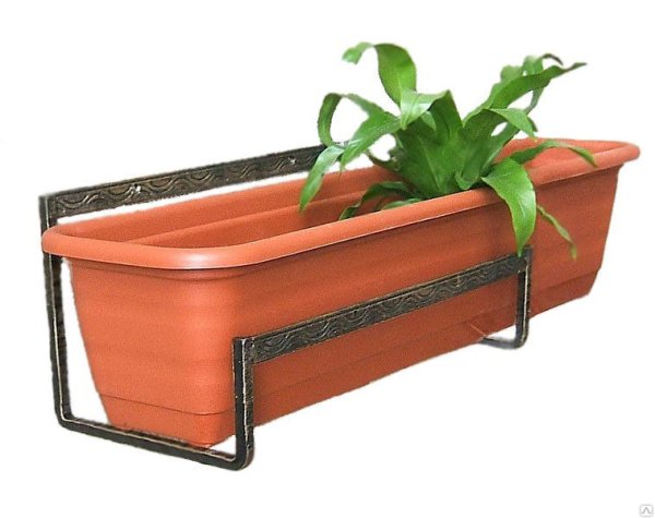 Кронштейн для балконных ящиков для цветов