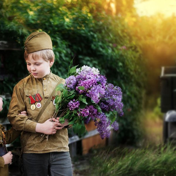 Сирень день Победы