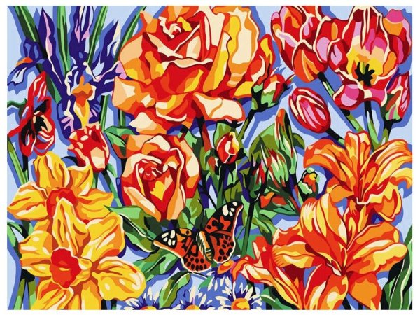 Картины для раскрашивания красками