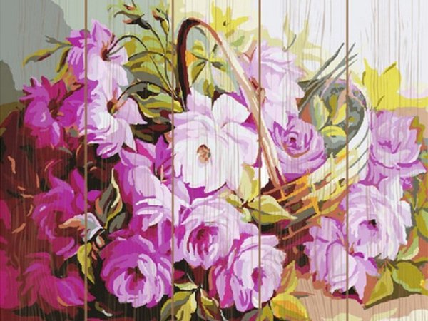 Букет цветов в вазе