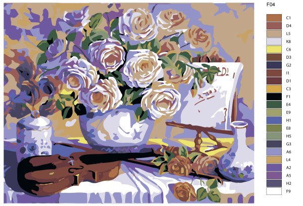 Художник Антон Горцевич картины цветы