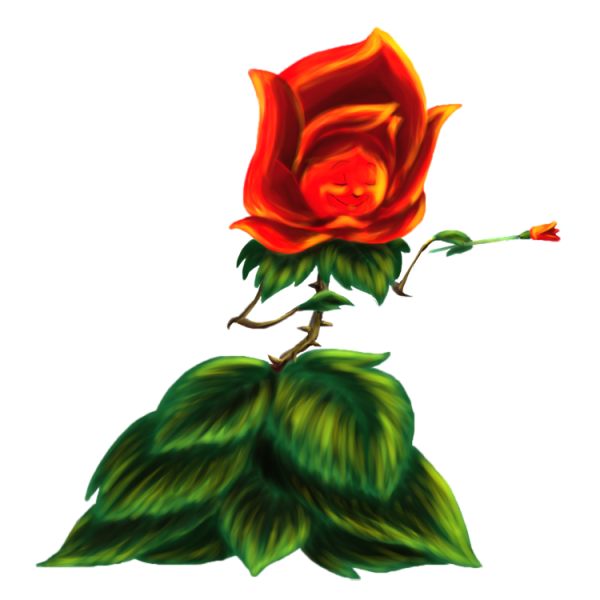 Розы из Алисы в стране чудес