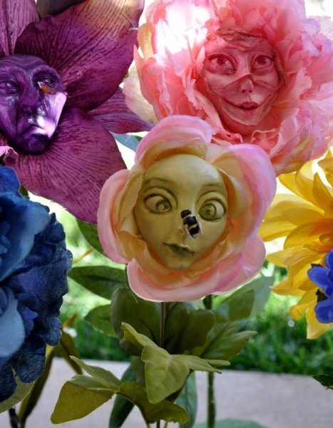 Алиса в стране чудес цветы