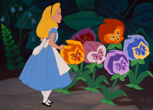 Цветы из фильма Алиса