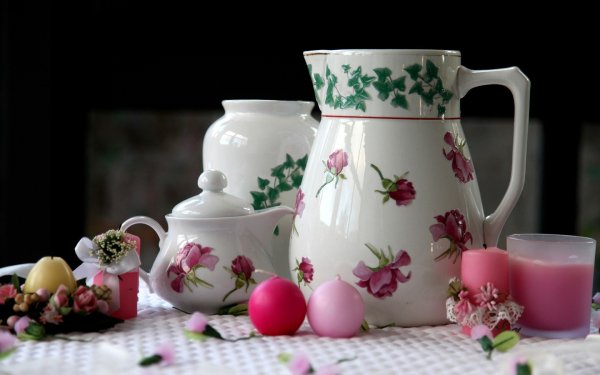 Красивая посуда обои