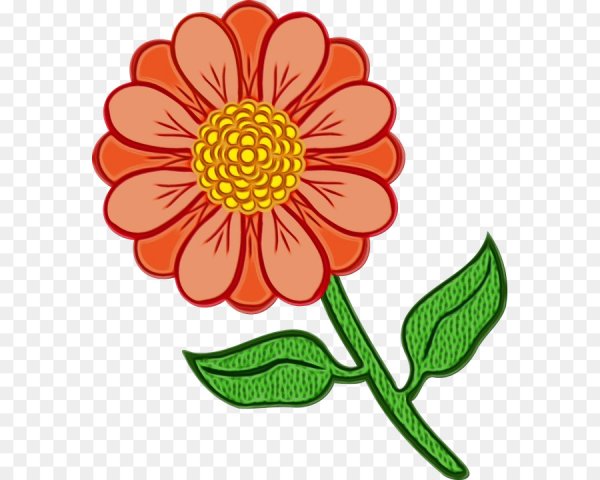 Цветочек мультяшный