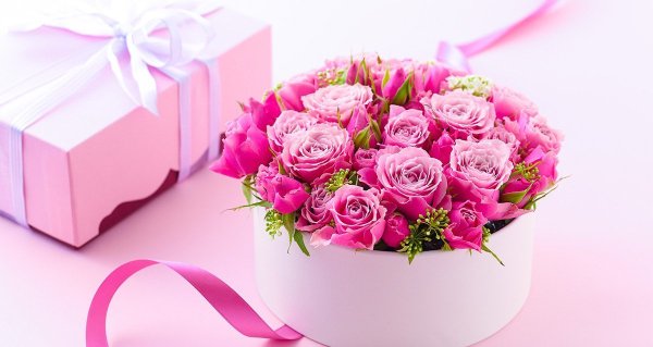Красивые цветы в подарок