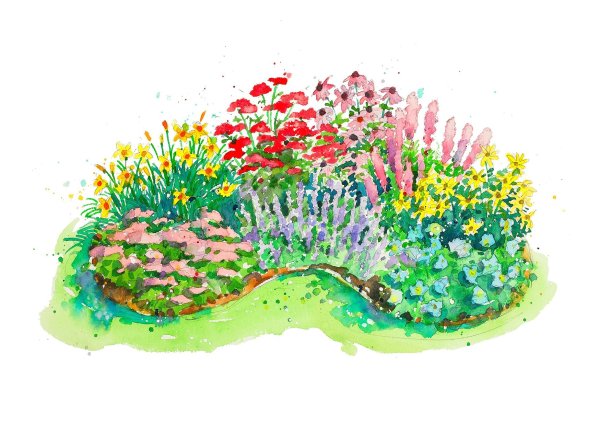 Клумба для детей