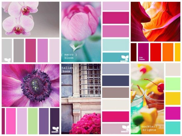 Красивые сочетания цветов