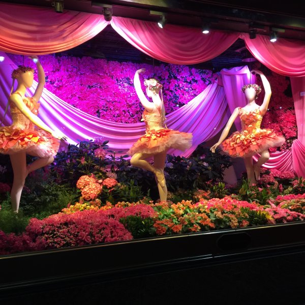 Украсить сцену цветами