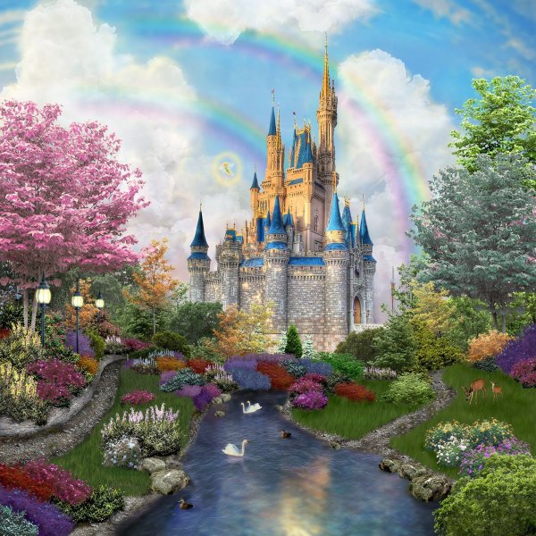 Сказочный замок Равадиново