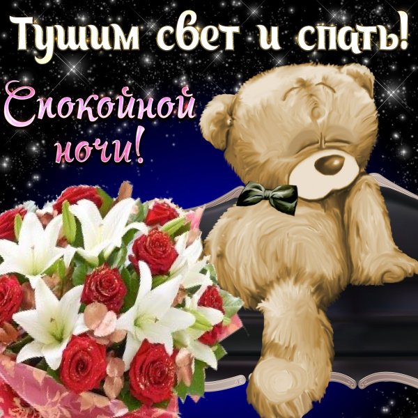 Доброй ночи сладких снов