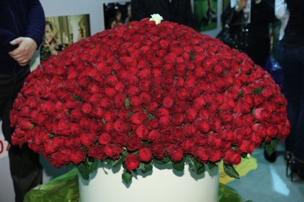Самые большие букеты цветов в мире