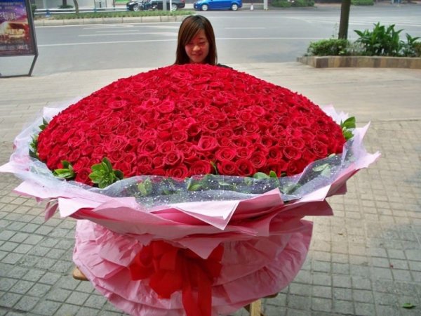 Гигантский букет