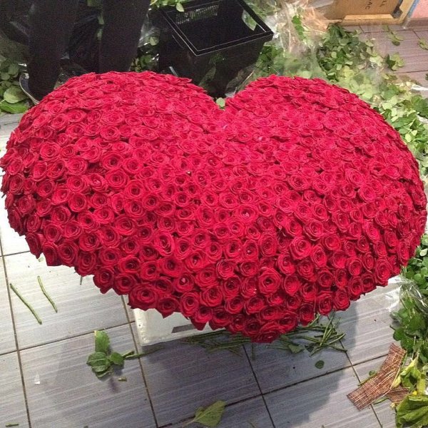 Самый огромный букет