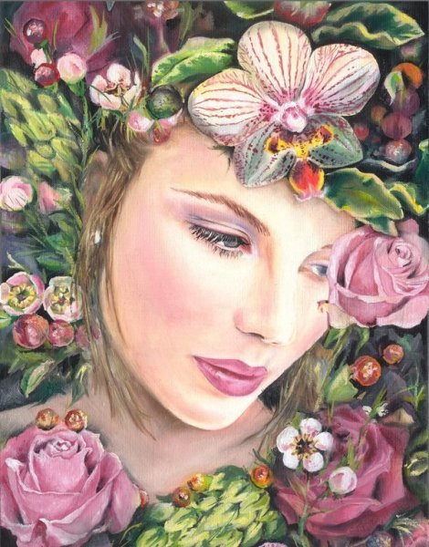 Ryu Eunja акварели