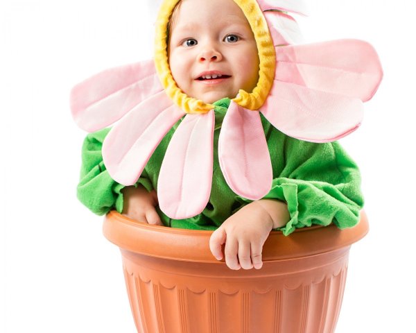 Цветы мультяшные