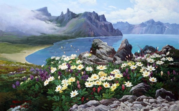 Корейский художник Jun young Joon