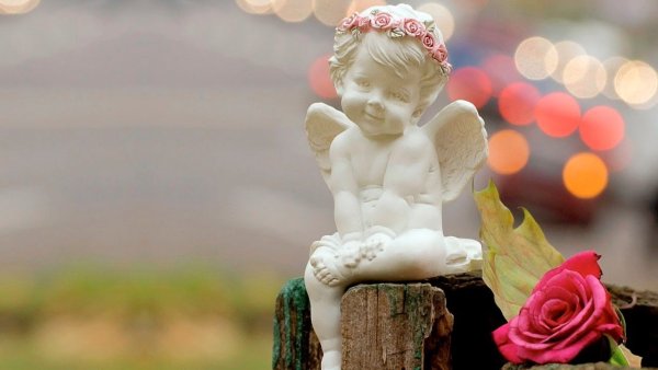 Букеты с ангелочками