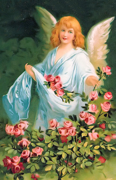 Цветочный ангел