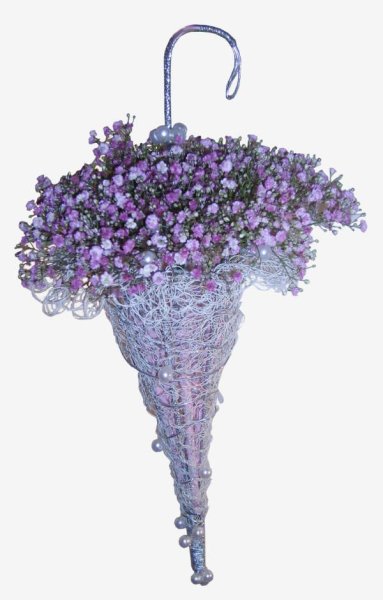 Волшебные зонтики на прозрачной