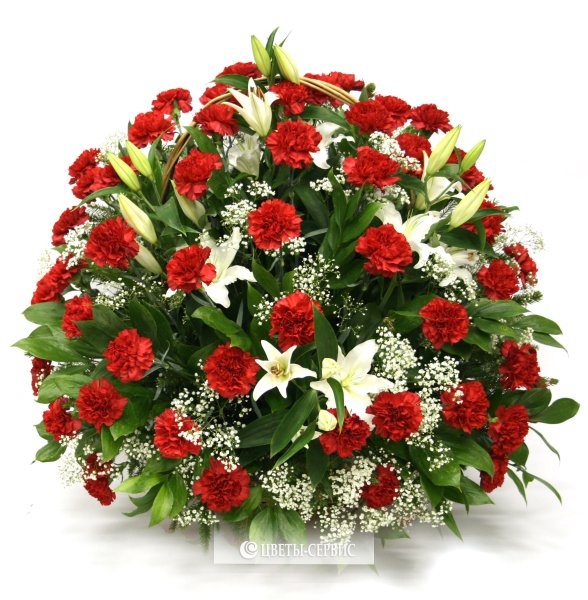 Корзина с цветами