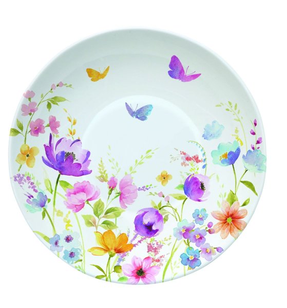 Тарелка десертная "полевые цветы" 19 см