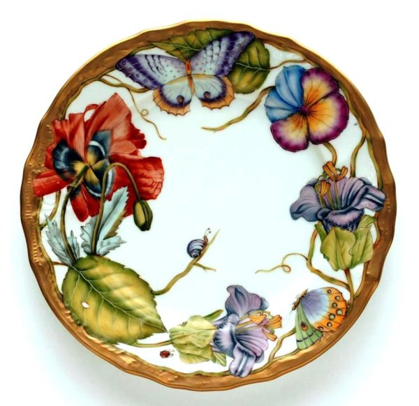 Анна Уэтерли роспись фарфора