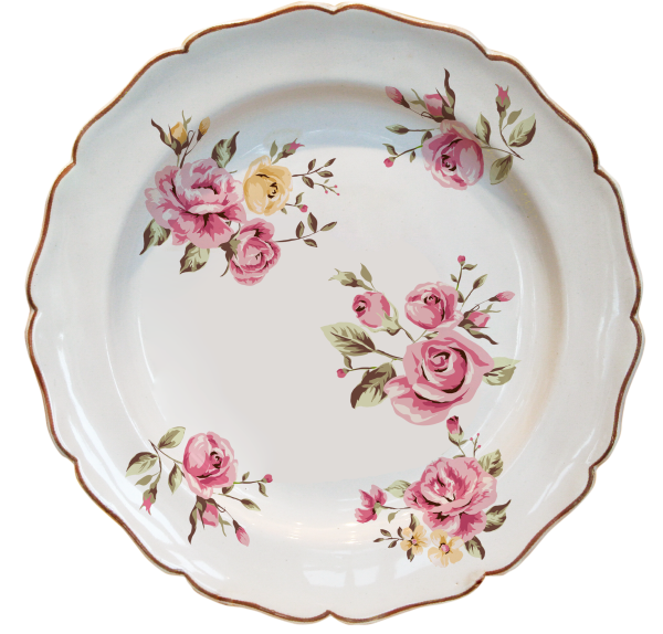 Фарфоровые блюдца для детей