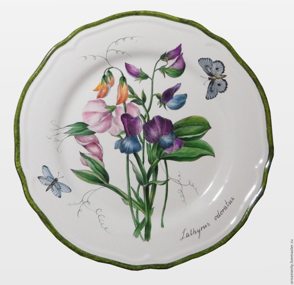 ИФЗ душистый горошек тарелки