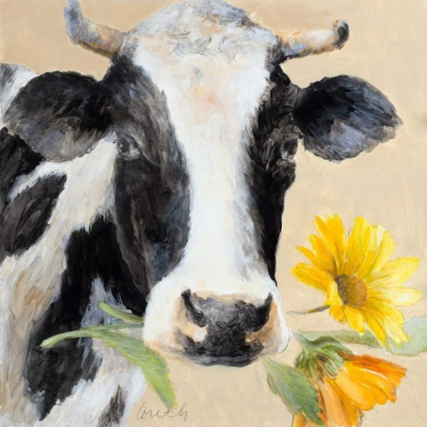 Корова картина