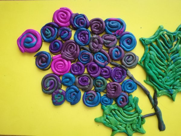 Пластилинография для детей