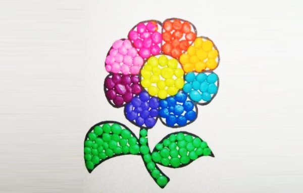 Рисование пластилином для дошкольников