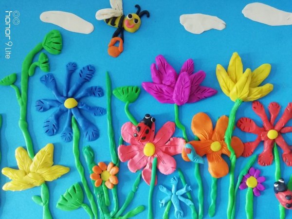 Пластилинография в детском саду