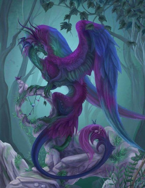 Красивые цветы фэнтези